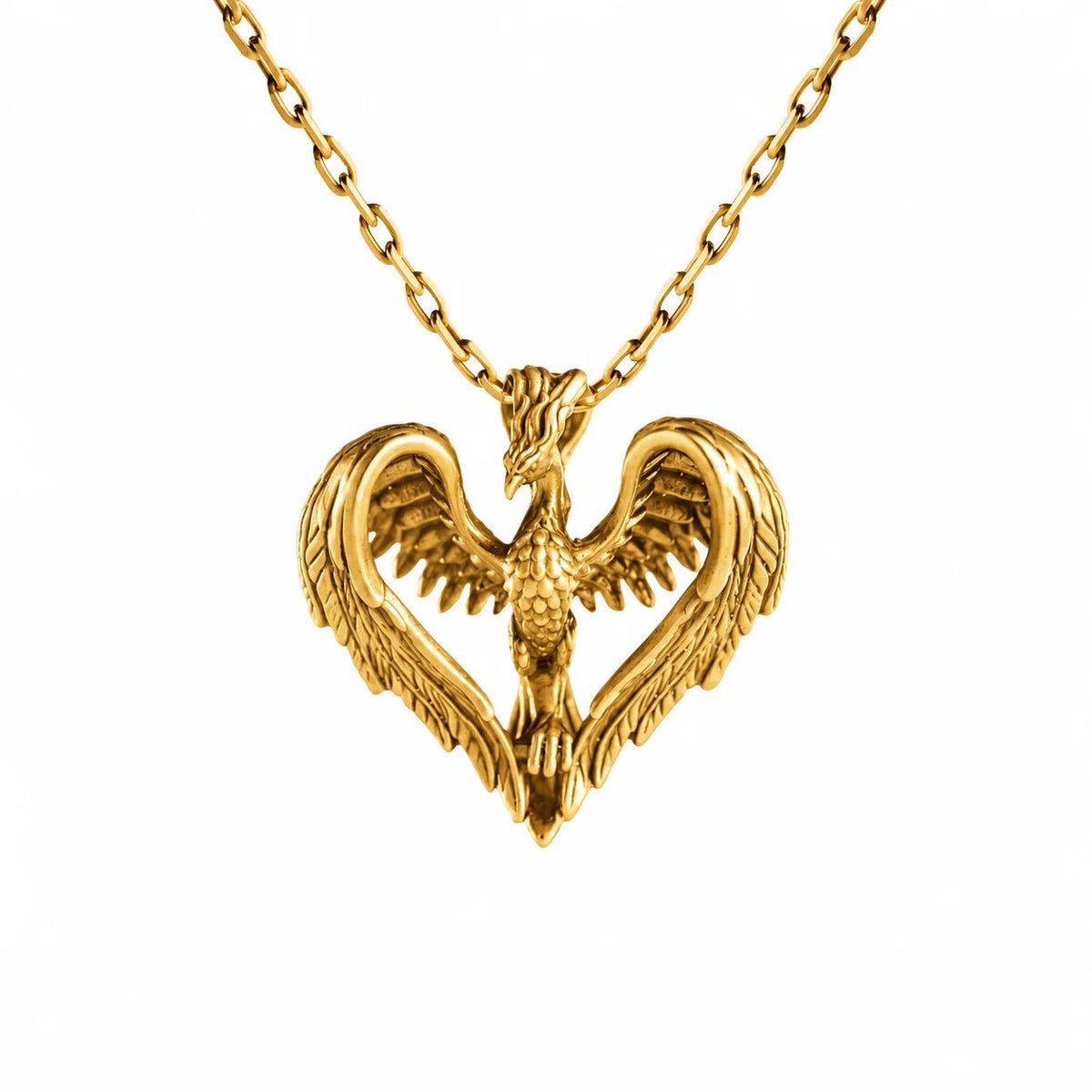 Mythological Bird  Necklace Charmora Jewelry