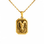 Detailed Ram Skull  Necklace Charmora Jewelry