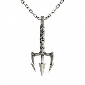 Poseidon Motif  Necklace Charmora Jewelry