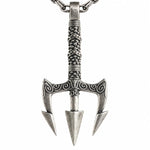 Poseidon Motif  Necklace Charmora Jewelry