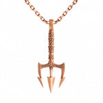 Poseidon Motif  Necklace Charmora Jewelry
