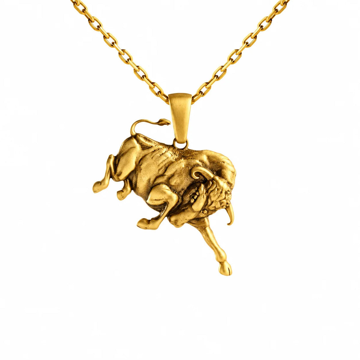 Bull Necklace  Necklace Charmora Jewelry