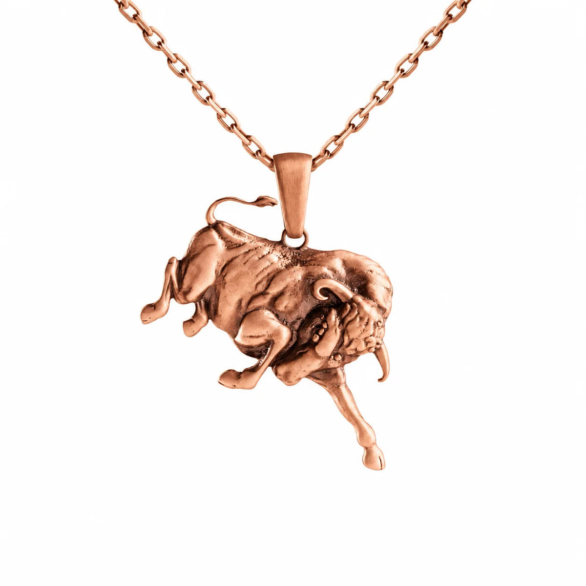 Bull Necklace  Necklace Charmora Jewelry