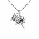 Bull Necklace  Necklace Charmora Jewelry