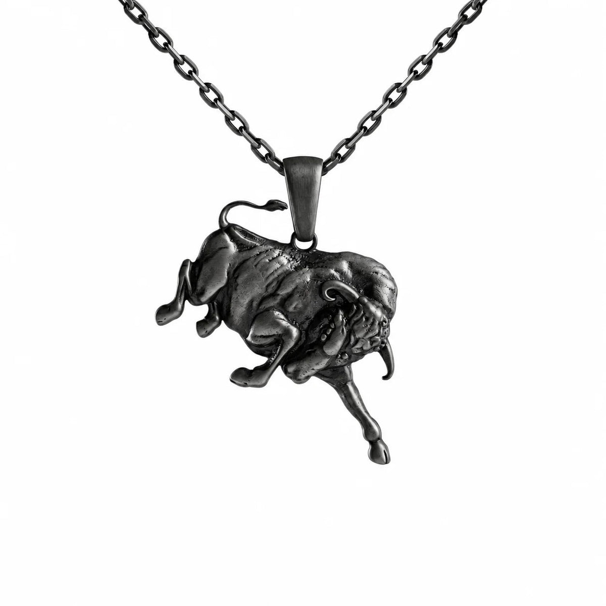 Bull Necklace  Necklace Charmora Jewelry