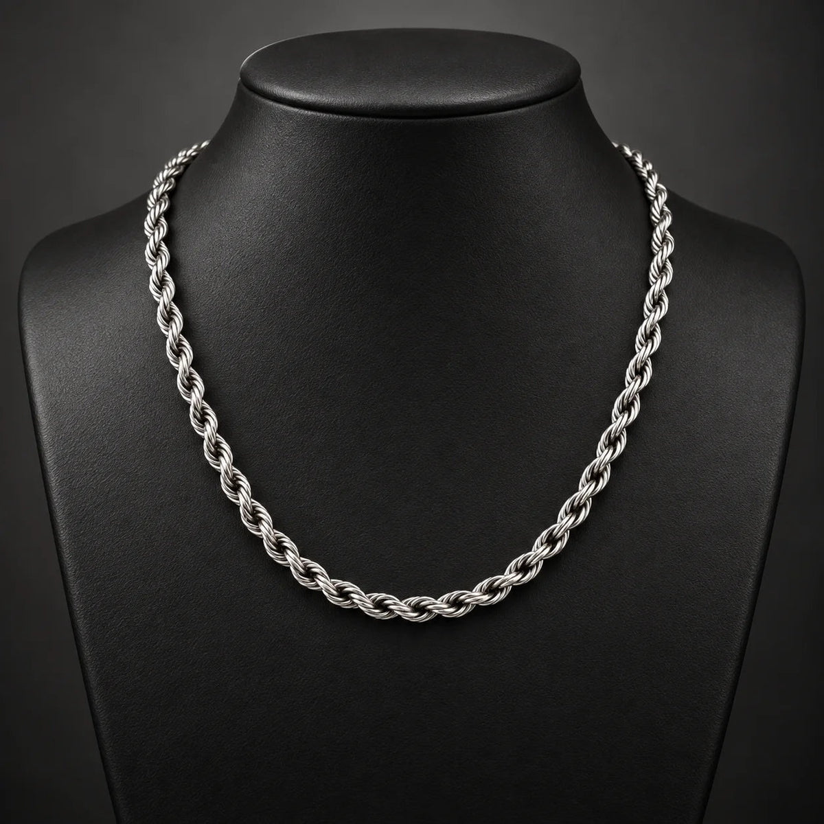 Signature Rope Chain  Necklace Charmora Jewelry
