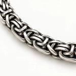 Byzantine Square Chain   Charmora Jewelry