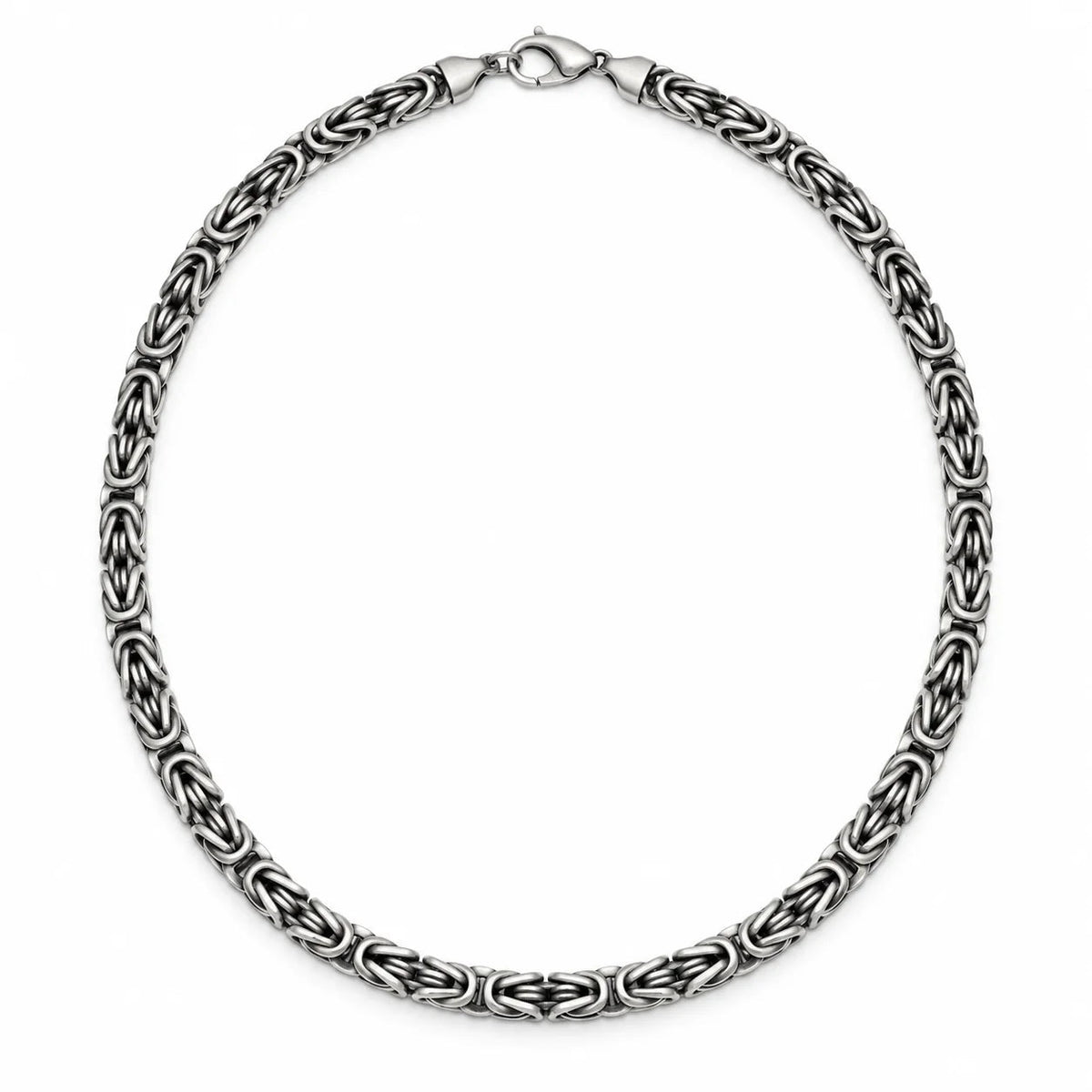 Byzantine Square Chain   Charmora Jewelry