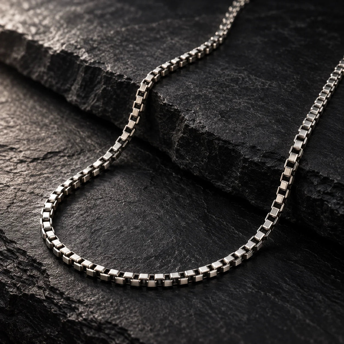 Box Chain   Charmora Jewelry