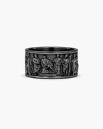 Ancient Roman Gladiator Relief Motif Ring  Ring Charmora Jewelry