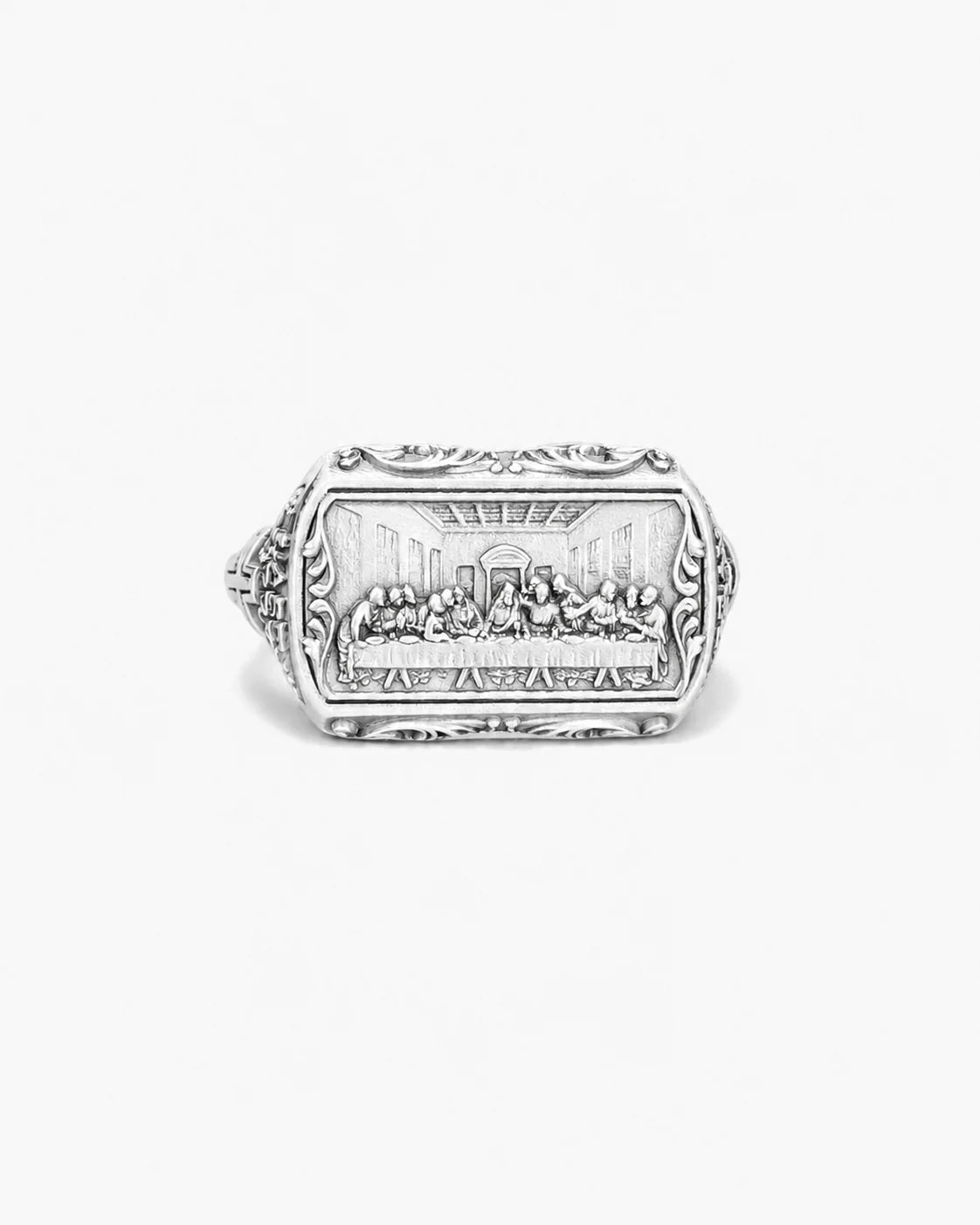 Last Supper Ring: Leonardo da Vinci Artwork  Ring Charmora Jewelry