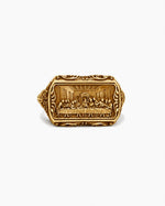 Last Supper Ring: Leonardo da Vinci Artwork  Ring Charmora Jewelry