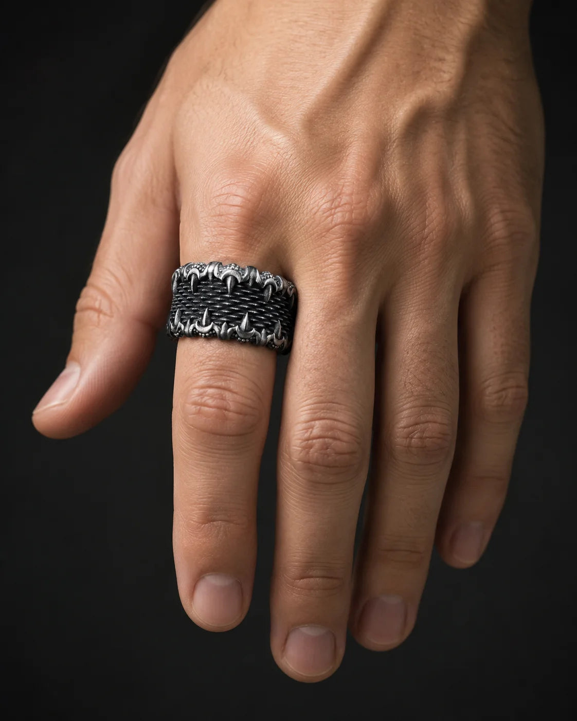 Dragon Scale Ring  Ring Charmora Jewelry