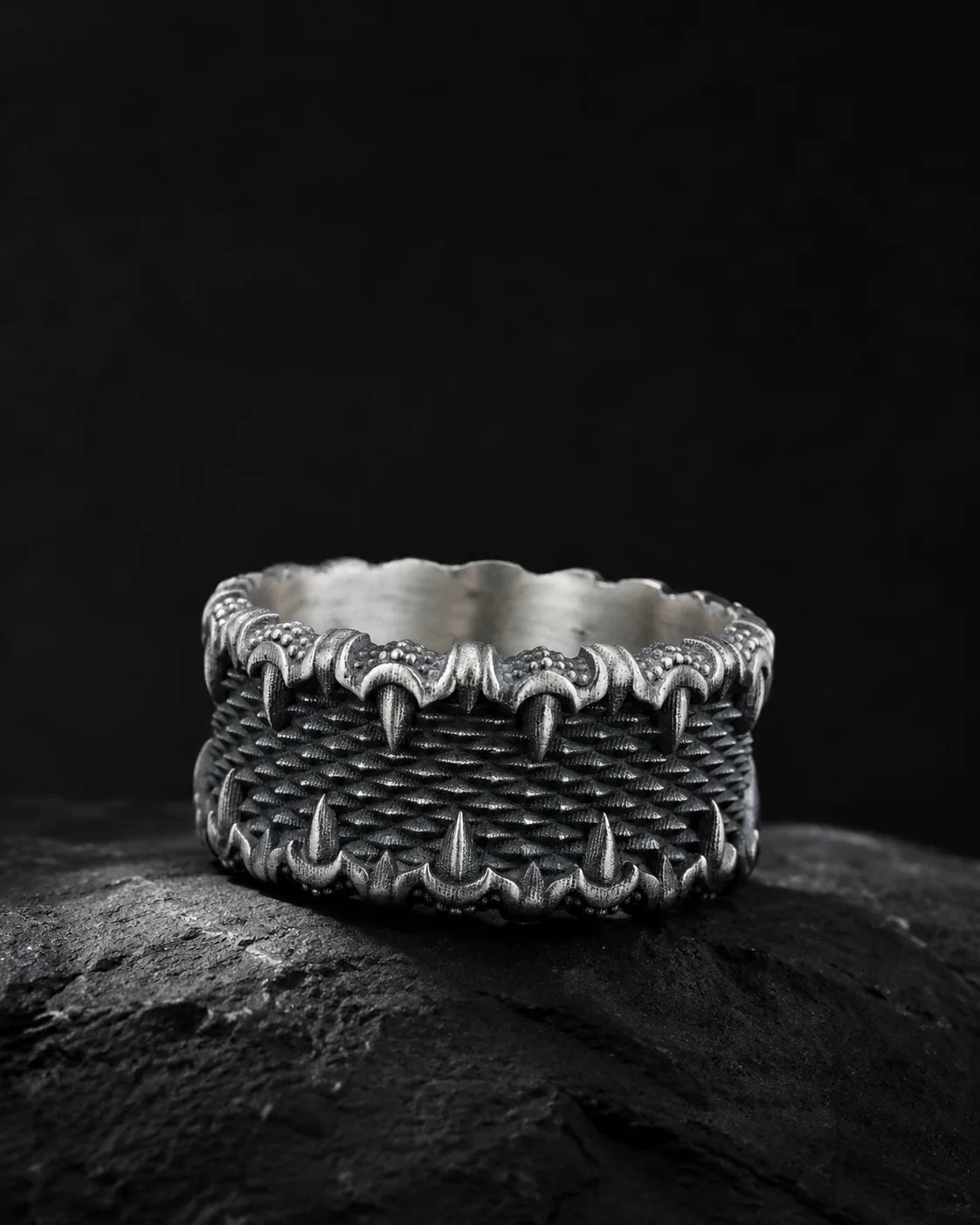 Dragon Scale Ring  Ring Charmora Jewelry