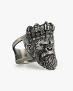 Sculpted Gorilla Head Figurative Ring  Ring Charmora Jewelry