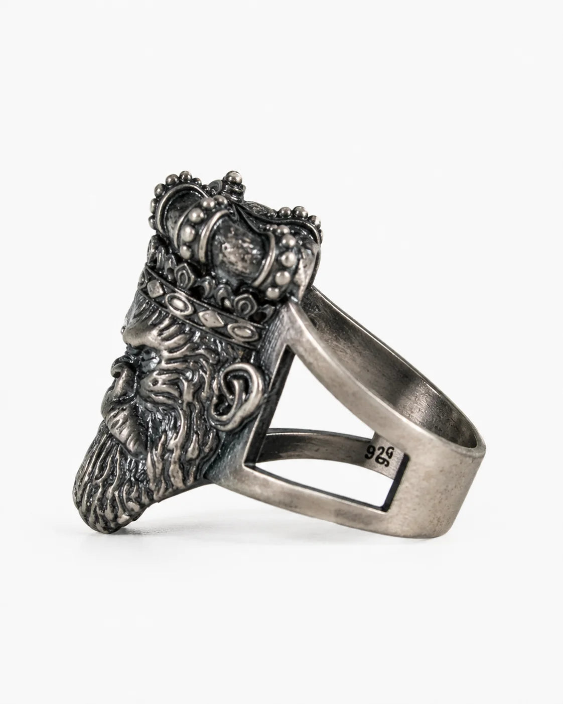 Sculpted Gorilla Head Figurative Ring  Ring Charmora Jewelry