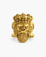 Sculpted Gorilla Head Figurative Ring  Ring Charmora Jewelry