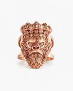 Sculpted Gorilla Head Figurative Ring  Ring Charmora Jewelry