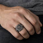 Viking Pirate Sailboat Motif Ring  Ring Charmora Jewelry