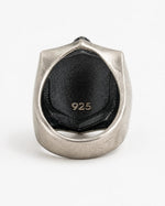 Knight Crusader Relief Motif Ring  Ring Charmora Jewelry