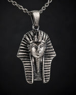 Ancient Egypt Pharaoh Nemes  Necklace Charmora Jewelry