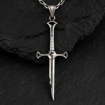 Segmented Linear Bladed Motif Necklace  Necklace Charmora Jewelry