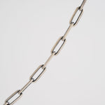 Paper Clip Chain  Necklace  Charmora Jewelry