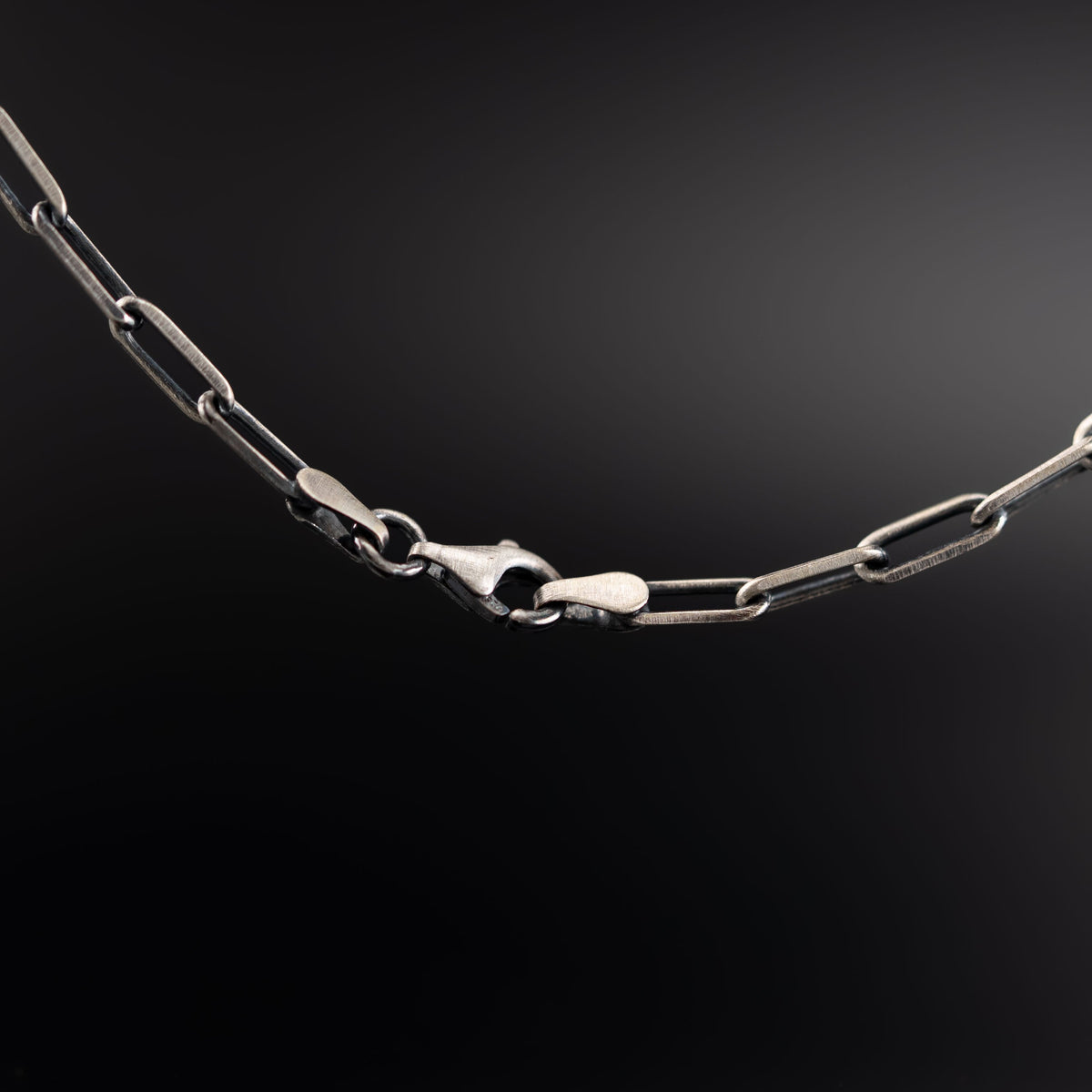 Paper Clip Chain  Necklace  Charmora Jewelry