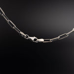 Paper Clip Chain  Necklace  Charmora Jewelry