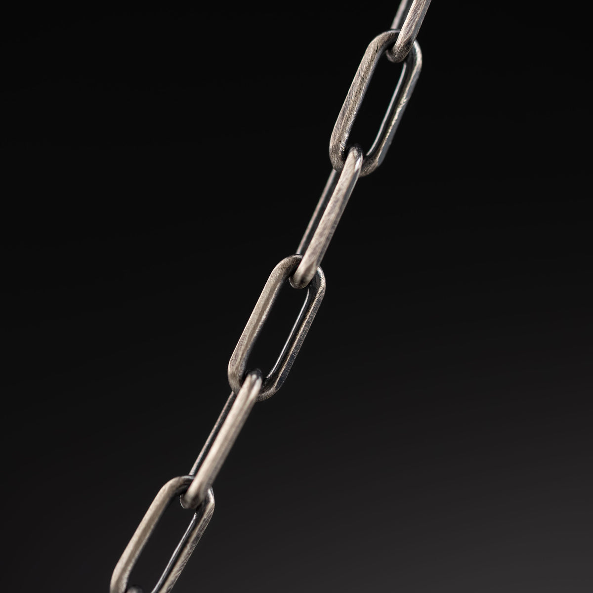 Paper Clip Chain  Necklace  Charmora Jewelry