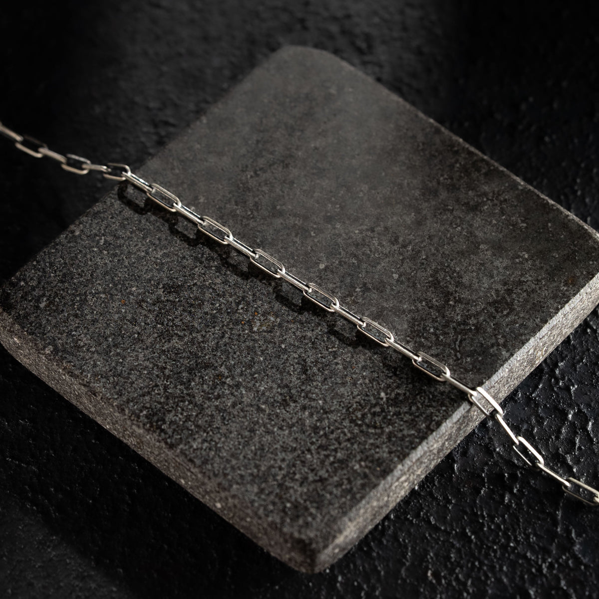 Paper Clip Chain  Necklace  Charmora Jewelry