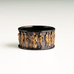 Ancient Roman Gladiator Relief Motif Ring  Ring  Charmora Jewelry