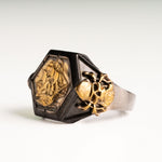 Viking Pirate Sailboat Motif Ring  Ring  Charmora Jewelry