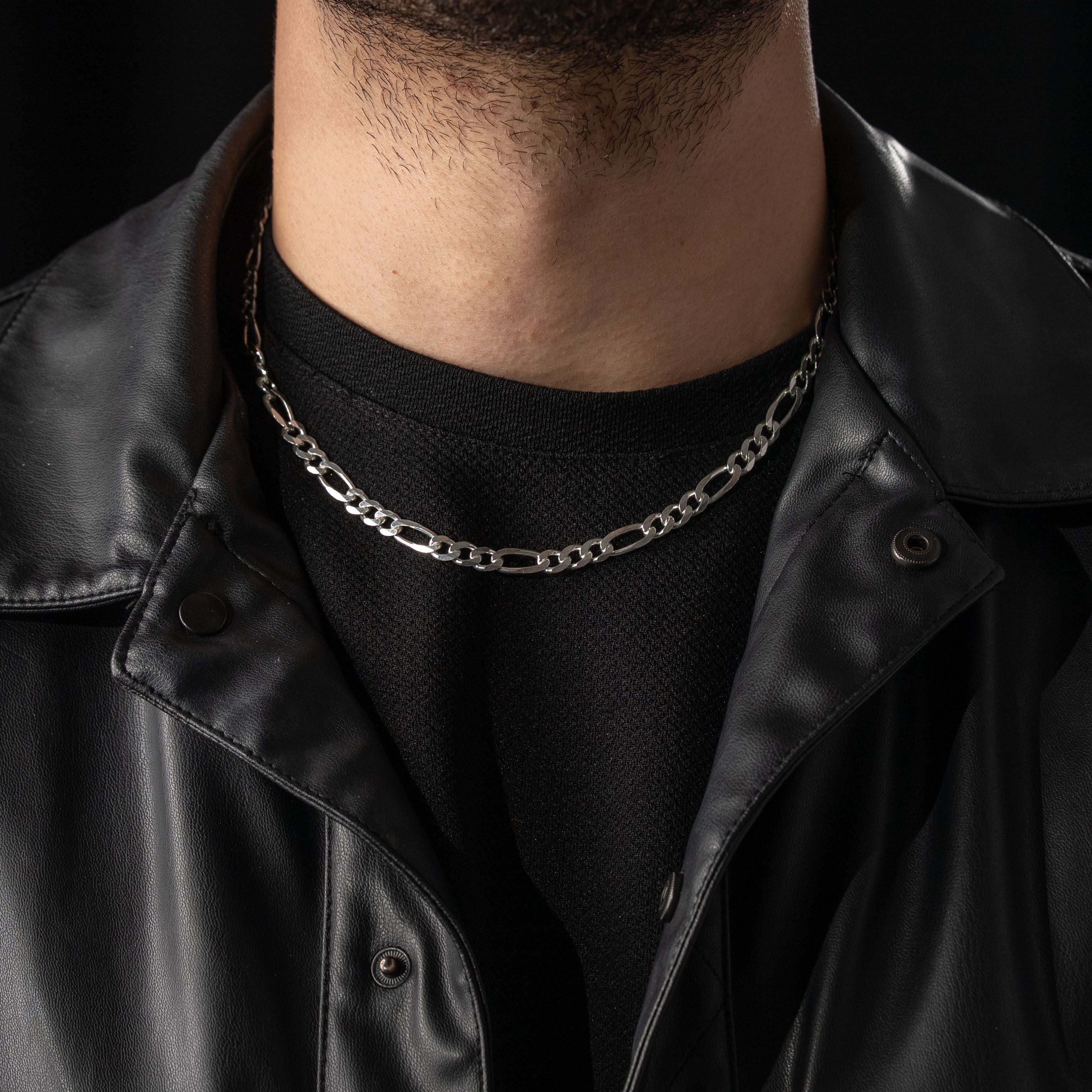 Figaro Chain  Necklace  Charmora Jewelry