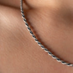 Signature Rope Chain  Necklace  Charmora Jewelry