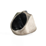 Knight Crusader Relief Motif Ring  Ring  Charmora Jewelry