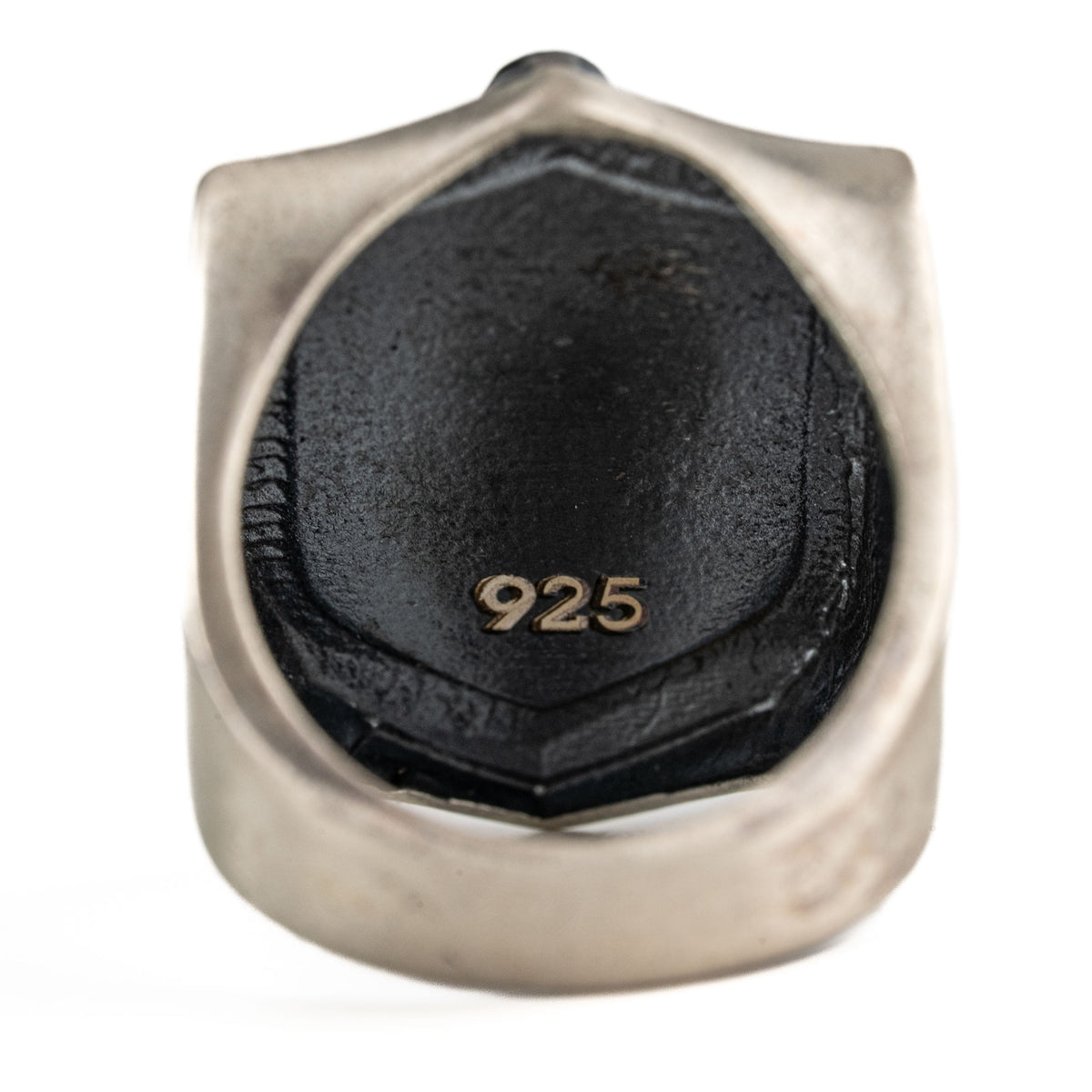 Knight Crusader Relief Motif Ring  Ring  Charmora Jewelry