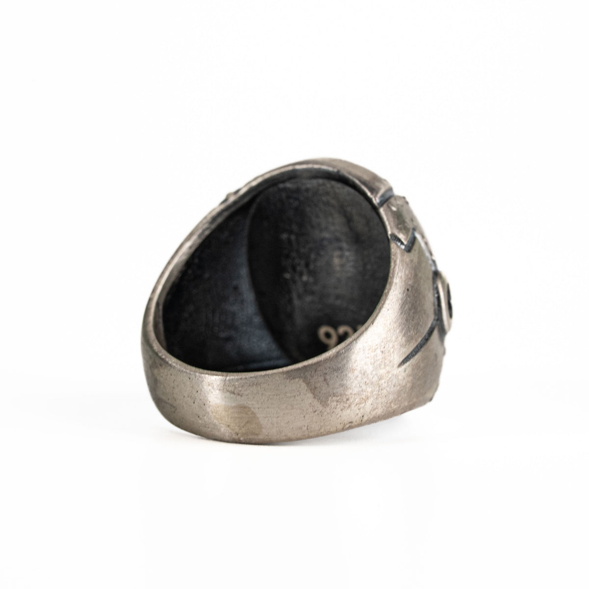 Industrial Mechanical Gear Motif Ring  Ring  Charmora Jewelry