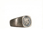 Figurative Native Heritage Feathered Ring  Ring  Charmora Jewelry