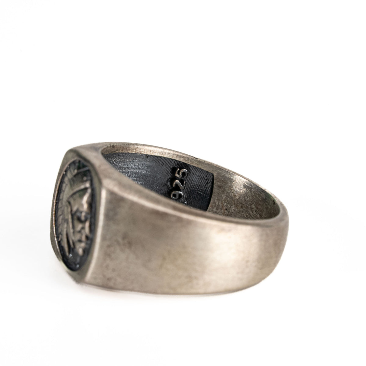 Figurative Native Heritage Feathered Ring  Ring  Charmora Jewelry
