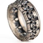 Figurative Skeletal Motif Ring  Ring  Charmora Jewelry