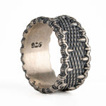 Dragon Scale Textured Ring  Ring  Charmora Jewelry