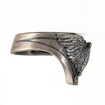 Winged Eagle Signet Ring  Ring  Charmora Jewelry