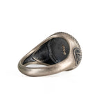 Owl Skull Relief Motif Ring  Ring  Charmora Jewelry