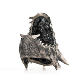 Sculpted Dragon Head Ring  Ring  Charmora Jewelry