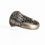 American Coat of Arms Eagle Crest Signet Ring  Ring  Charmora Jewelry