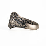 American Coat of Arms Eagle Crest Signet Ring  Ring  Charmora Jewelry
