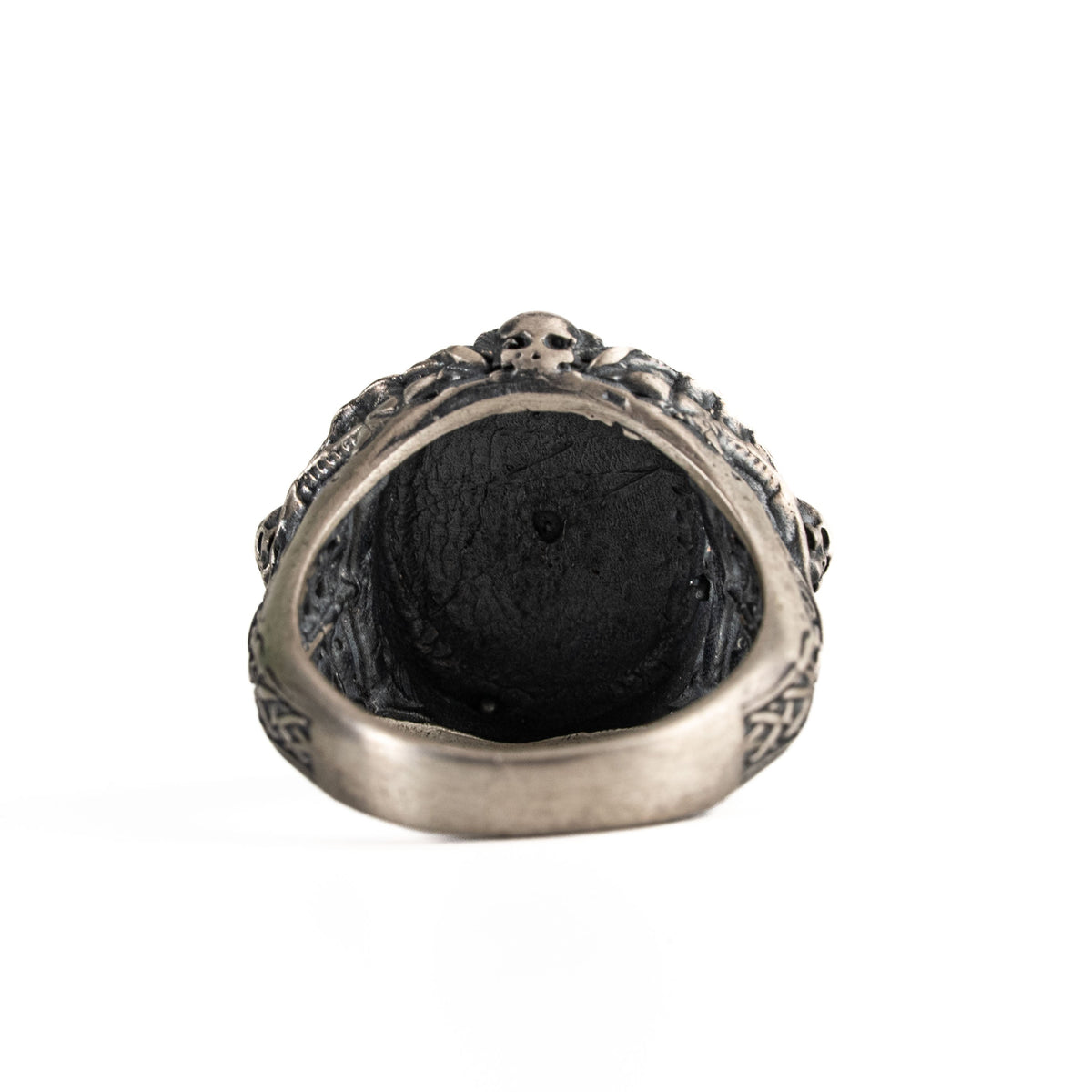 Runic Geometric Symbol Motif Ring  Ring  Charmora Jewelry