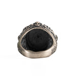 Runic Geometric Symbol Motif Ring  Ring  Charmora Jewelry