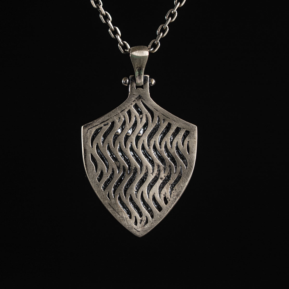 Spartan Warrior Shield Necklace  Necklace  Charmora Jewelry